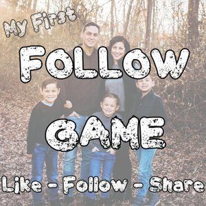 My First Follow Game - Like - Follow - Share!! 💕